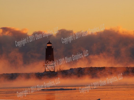 Racine Breakwater Lighthouse 